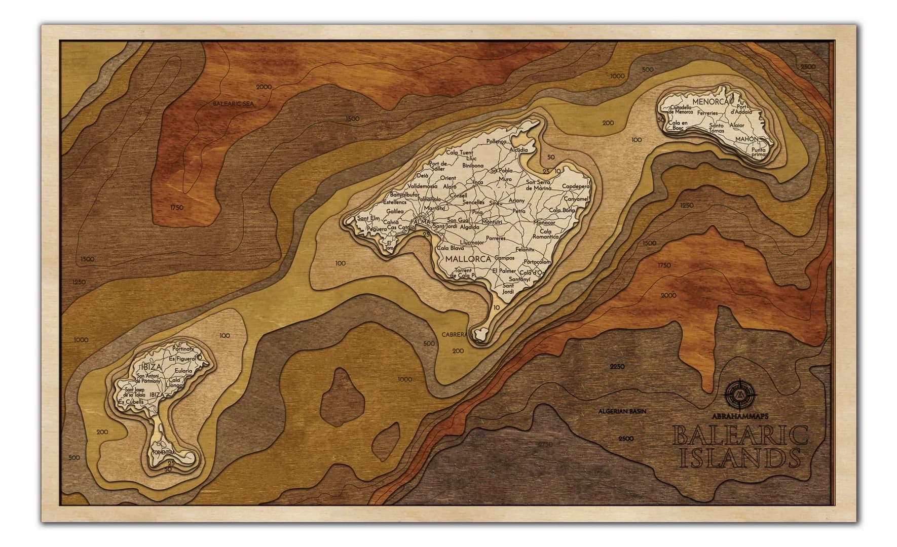namorne-mapy_balearic-islands-nautical-3d-wooden-depth-map__qygu9ikw7f.webp